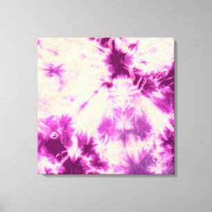 Tye Dye Composition #7 door Michael Moffa Canvas Afdruk