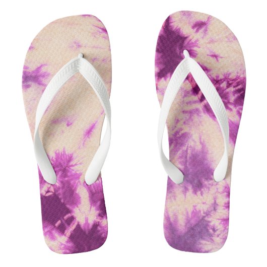 Tye Dye Composition #7 door Michael Moffa Teenslippers (Voetbed)