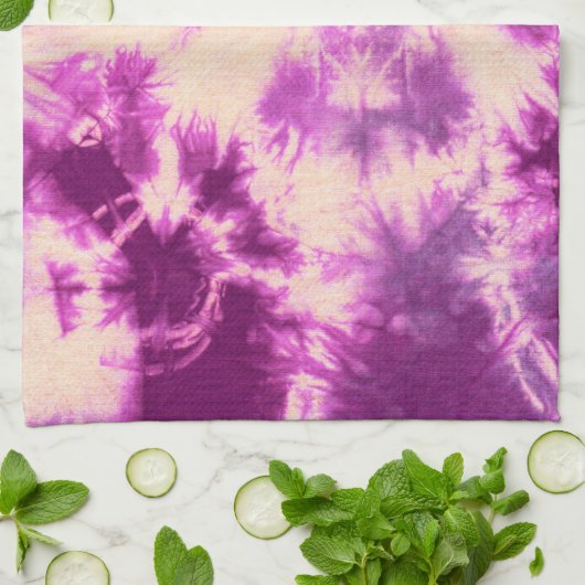 Tye Dye Composition #7 door Michael Moffa Theedoek (Gevouwen)