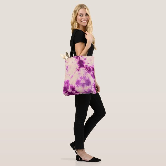 Tye Dye Composition #7 door Michael Moffa Tote Bag (Op model)