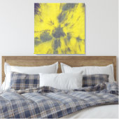 Tye Dye Composition #8 van Michael Moffa Canvas Afdruk (Insitu (Slaapkamer))