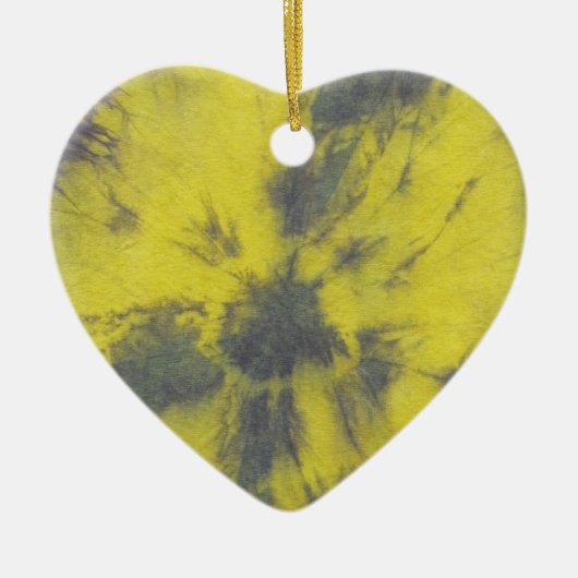 Tye Dye Composition #8 van Michael Moffa Keramisch Ornament (Voorkant)