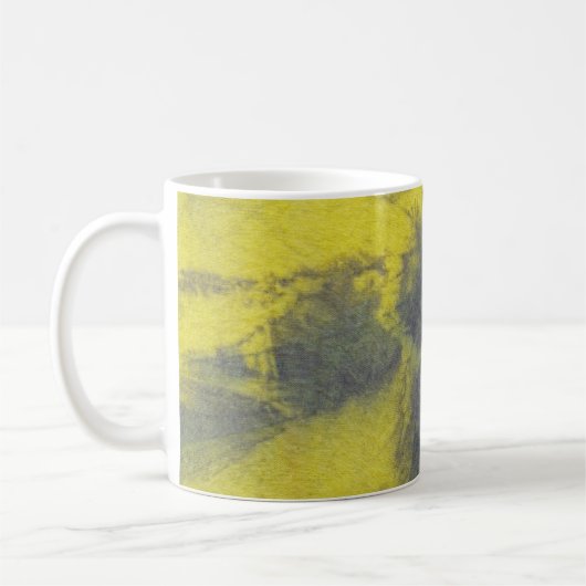 Tye Dye Composition #8 van Michael Moffa Koffiemok (Links)