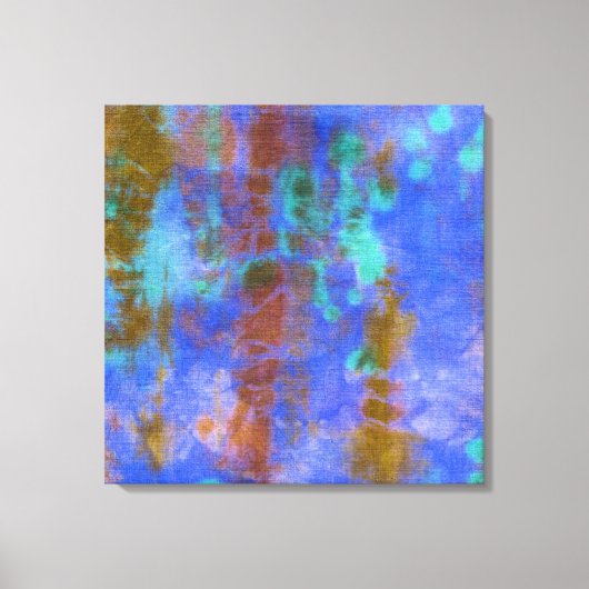 Tye Dye Composition #9 van Michael Moffa Canvas Afdruk (Voorkant)