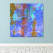 Tye Dye Composition #9 van Michael Moffa Canvas Afdruk (Insitu (Houten vloer))