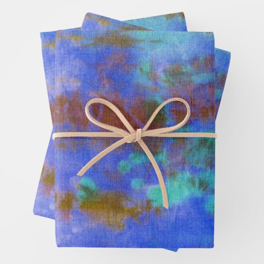 Tye Dye Composition #9 van Michael Moffa Inpakpapier Vel (In situ)