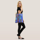 Tye Dye Composition #9 van Michael Moffa Tote Bag (Op model)
