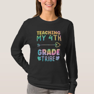 Tye-Dye Docent Testdag Lesgeven Aan Mijn 4e Leerj T-shirt