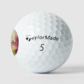 Tye Dye Golfballen (Logo)