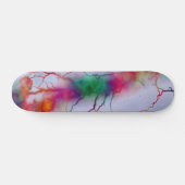Tye Dye Lightning Skateboard (Horizontaal)