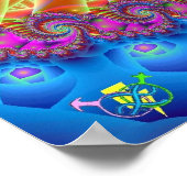 Tye Dye Lischous. Poster (Hoek)