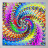 Tye Dye Lischous. Poster (Voorkant)