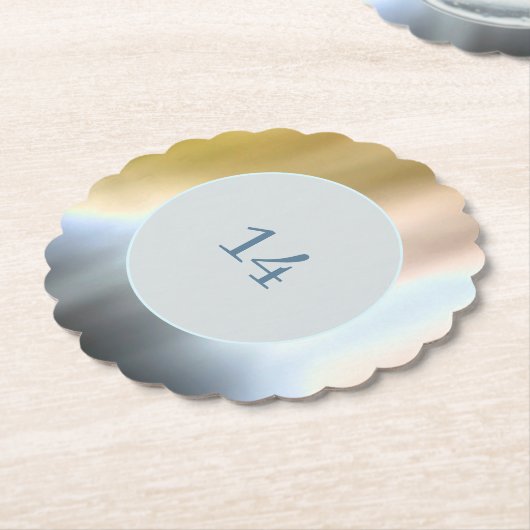 Tye Dye Paper Onderzetter (Gekanteld)