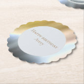 Tye Dye Paper Onderzetter (Gekanteld)