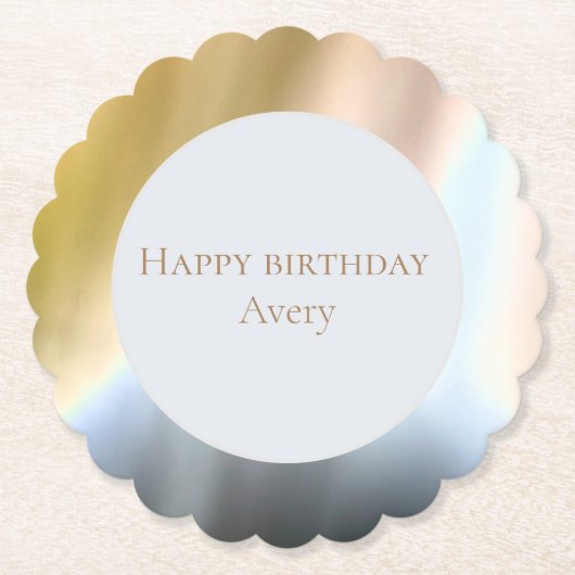 Tye Dye Paper Onderzetter (Voorkant)