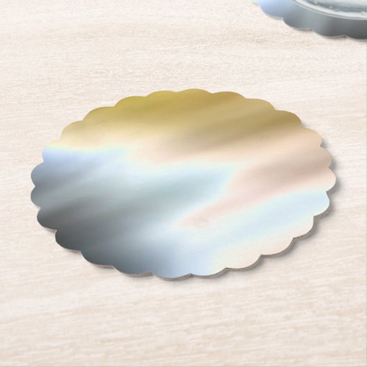 Tye Dye Paper Onderzetter (Gekanteld)