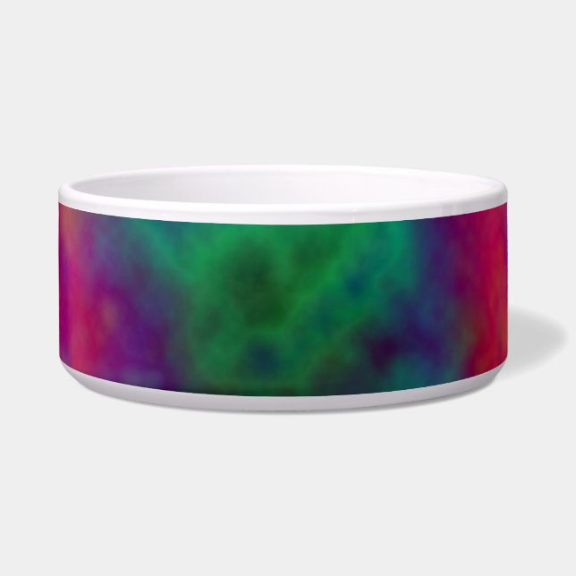 Tye Dye Pet Bowl Voerbakje (Voorkant)