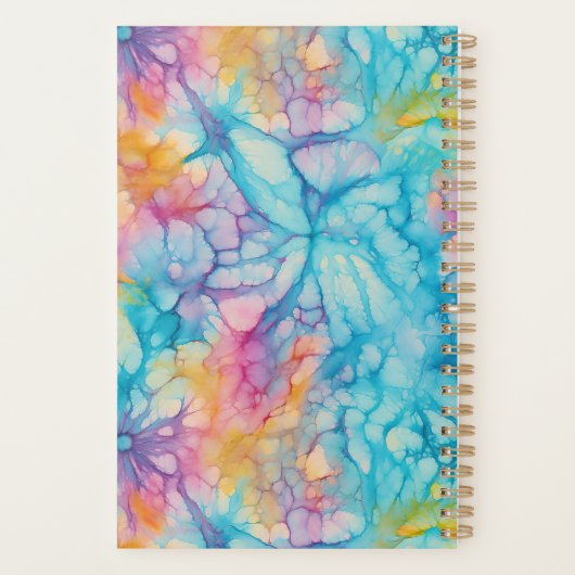Tye-dye Planner (Achterkant)
