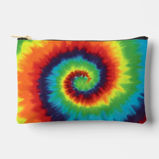 Tye dye print knip naai accessoire tasje etui (Voorkant)