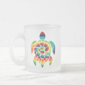 Tye-Dye Schildpad Matglas Koffiemok (Links)