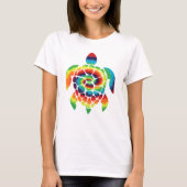 Tye-Dye Schildpad T-shirt (Voorkant)