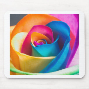 Tye Dye Single roos Muismat