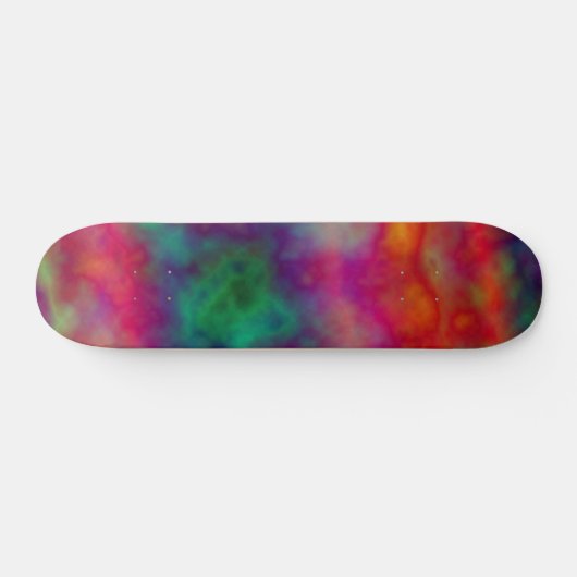 Tye Dye Skateboard (Horizontaal)