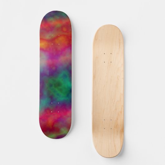Tye Dye Skateboard (Voorkant)