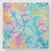 Tye-dye Stenen Onderzetter (Voorkant)