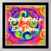 Tye Dye Swirl Poster (Voorkant)