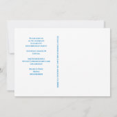 Tye Dye Typografie Birthday Kaart (Achterkant)