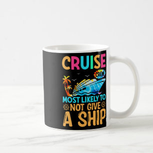 Tye-Dye Vakantie Cruise Bemanning Meest Waarschijn Koffiemok