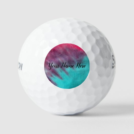 Tye-kleurstof #8 golfballen (Voorkant)