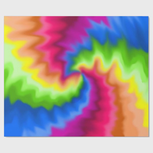 TyeDye Cadeaupapier (Vlak)