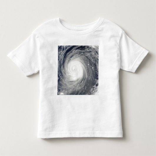 Tyfoon Choi-wan ten zuiden van Japan, Stille Oceaa Kinder Shirts (Voorkant)
