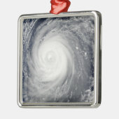 Tyfoon Choi-wan ten zuiden van Japan, Stille Oceaa Metalen Ornament (Links)