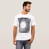 Tyfoon Choi-wan ten zuiden van Japan, Stille Oceaa T-shirt (Voorkant volledig)