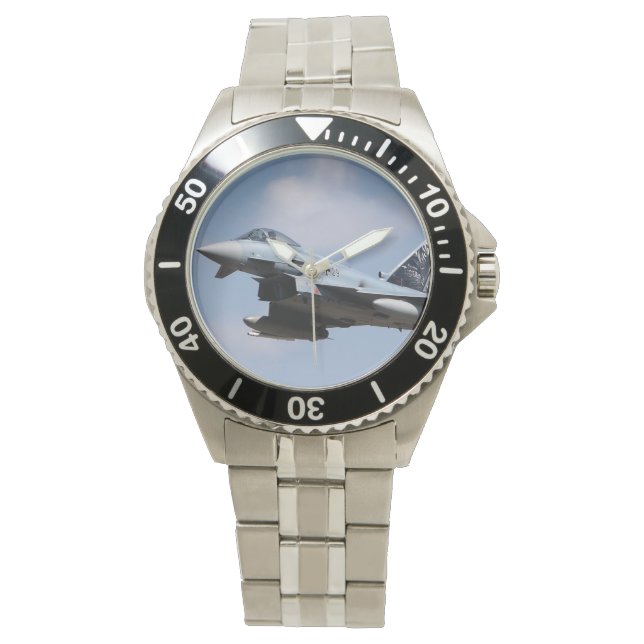 Tyfoon Duitse luchtmacht Beierse tijger Horloge (Voorkant)