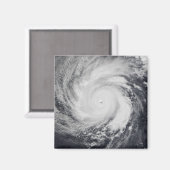 Tyfoon Faxai in de westerne Stille Oceaan Magneet (Voorkant / Achterkant)