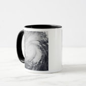 Tyfoon Faxai in de westerne Stille Oceaan Mok (Voorkant links)