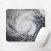 Tyfoon Faxai in de westerne Stille Oceaan Muismat (Met muis)