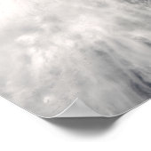 Tyfoon Fengshen over de Filipijnen Poster (Hoek)