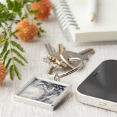 Tyfoon Fengshen over de Filipijnen Sleutelhanger (Zijkant)