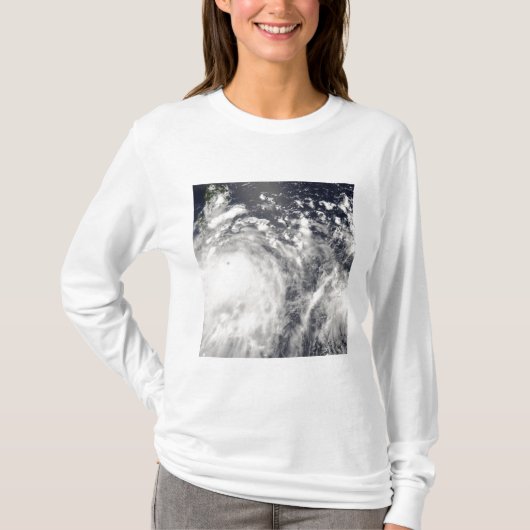 Tyfoon Fengshen over de Filipijnen T-shirt (Voorkant)