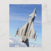 Tyfoon Fighter Jet Briefkaart (Voorkant)