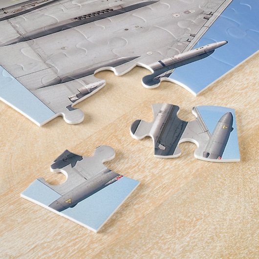 Tyfoon Fighter Jet Legpuzzel (Zijkant)