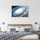 Tyfoon Hinnamnor. Canvas Afdruk (Insitu (Slaapkamer))