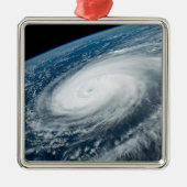 Tyfoon Hinnamnor. Metalen Ornament (Voorkant)