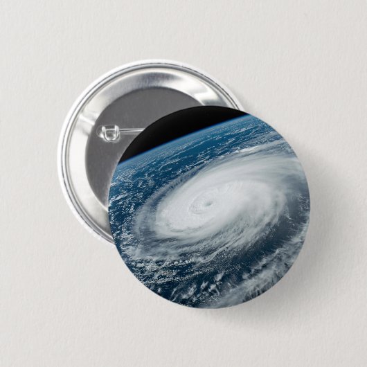 Tyfoon Hinnamnor. Ronde Button 5,7 Cm (Voorkant /achterkant)