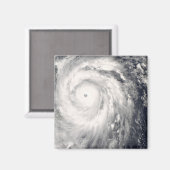 Tyfoon Jangmi van Taiwan en de Filipijnen Magneet (Voorkant / Achterkant)